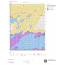 H 21-c1 Paftası 1/25.000 ölçekli Jeoloji Haritası