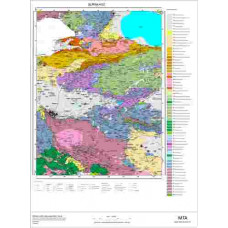H22 Paftası 1/100.000 Ölçekli Vektör Jeoloji Haritası
