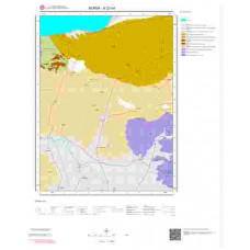 H 22-a4 Paftası 1/25.000 ölçekli Jeoloji Haritası