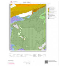 H22b4 Paftası 1/25.000 Ölçekli Vektör Jeoloji Haritası