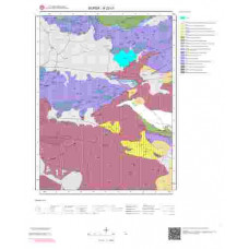 H 22-c1 Paftası 1/25.000 ölçekli Jeoloji Haritası