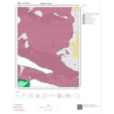 H22c4 Paftası 1/25.000 Ölçekli Vektör Jeoloji Haritası
