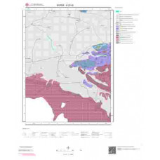 H22d2 Paftası 1/25.000 Ölçekli Vektör Jeoloji Haritası