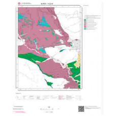 H22d4 Paftası 1/25.000 Ölçekli Vektör Jeoloji Haritası