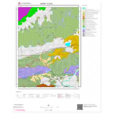 H23b2 Paftası 1/25.000 Ölçekli Vektör Jeoloji Haritası