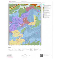 H23b3 Paftası 1/25.000 Ölçekli Vektör Jeoloji Haritası