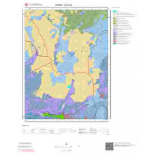 H 23-c2 Paftası 1/25.000 ölçekli Jeoloji Haritası