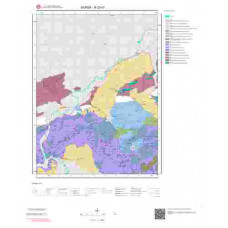 H23d1 Paftası 1/25.000 Ölçekli Vektör Jeoloji Haritası