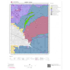 H23d3 Paftası 1/25.000 Ölçekli Vektör Jeoloji Haritası