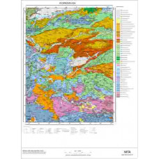 H 24 Paftası 1/100.000 ölçekli Jeoloji Haritası