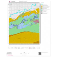 H24a2 Paftası 1/25.000 Ölçekli Vektör Jeoloji Haritası