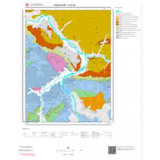 H24a4 Paftası 1/25.000 Ölçekli Vektör Jeoloji Haritası