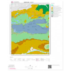 H24b1 Paftası 1/25.000 Ölçekli Vektör Jeoloji Haritası
