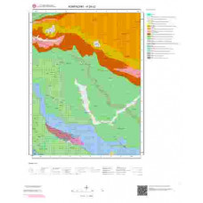 H 24-c2 Paftası 1/25.000 ölçekli Jeoloji Haritası