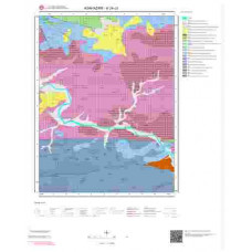 H24c3 Paftası 1/25.000 Ölçekli Vektör Jeoloji Haritası