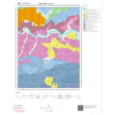 H24c4 Paftası 1/25.000 Ölçekli Vektör Jeoloji Haritası
