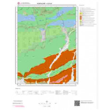 H25b4 Paftası 1/25.000 Ölçekli Vektör Jeoloji Haritası