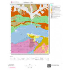 H25c1 Paftası 1/25.000 Ölçekli Vektör Jeoloji Haritası