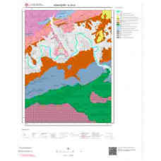 H 25-c4 Paftası 1/25.000 ölçekli Jeoloji Haritası