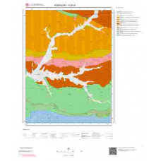 H 25-d1 Paftası 1/25.000 ölçekli Jeoloji Haritası