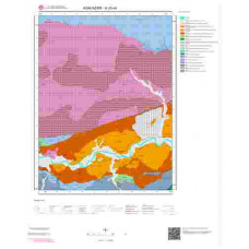 H 25-d4 Paftası 1/25.000 ölçekli Jeoloji Haritası