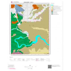 H26c3 Paftası 1/25.000 Ölçekli Vektör Jeoloji Haritası