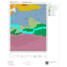 H26d3 Paftası 1/25.000 Ölçekli Vektör Jeoloji Haritası