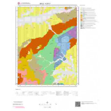 H 29-c1 Paftası 1/25.000 ölçekli Jeoloji Haritası