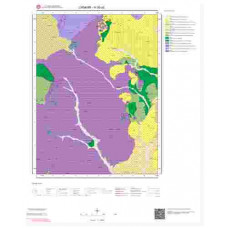 H30a2 Paftası 1/25.000 Ölçekli Vektör Jeoloji Haritası