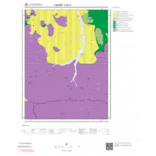 H 30-c1 Paftası 1/25.000 ölçekli Jeoloji Haritası
