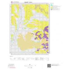 H 30-d1 Paftası 1/25.000 ölçekli Jeoloji Haritası