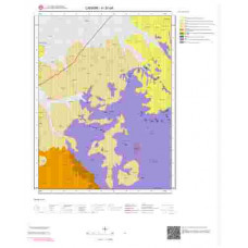 H30d4 Paftası 1/25.000 Ölçekli Vektör Jeoloji Haritası