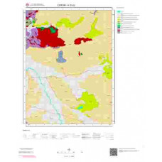 H 33-c2 Paftası 1/25.000 ölçekli Jeoloji Haritası
