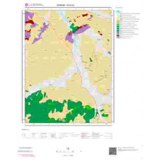 H33c3 Paftası 1/25.000 Ölçekli Vektör Jeoloji Haritası