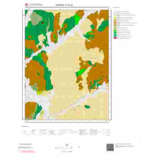 H33d1 Paftası 1/25.000 Ölçekli Vektör Jeoloji Haritası