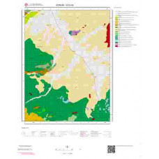 H33d4 Paftası 1/25.000 Ölçekli Vektör Jeoloji Haritası