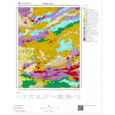 H34 Paftası 1/100.000 Ölçekli Vektör Jeoloji Haritası