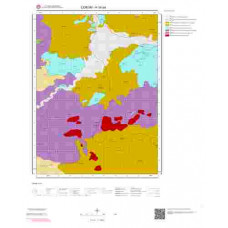 H34a4 Paftası 1/25.000 Ölçekli Vektör Jeoloji Haritası