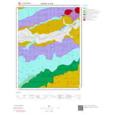H34b2 Paftası 1/25.000 Ölçekli Vektör Jeoloji Haritası
