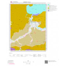 H 34-c1 Paftası 1/25.000 ölçekli Jeoloji Haritası