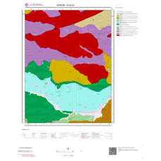 H34c3 Paftası 1/25.000 Ölçekli Vektör Jeoloji Haritası