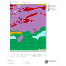 H34c4 Paftası 1/25.000 Ölçekli Vektör Jeoloji Haritası