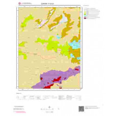 H 34-d1 Paftası 1/25.000 ölçekli Jeoloji Haritası
