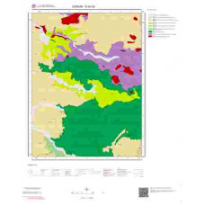 H34d4 Paftası 1/25.000 Ölçekli Vektör Jeoloji Haritası