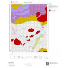 H35b3 Paftası 1/25.000 Ölçekli Vektör Jeoloji Haritası