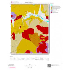 H 35-d1 Paftası 1/25.000 ölçekli Jeoloji Haritası