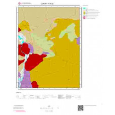 H35d2 Paftası 1/25.000 Ölçekli Vektör Jeoloji Haritası