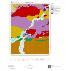 H35d4 Paftası 1/25.000 Ölçekli Vektör Jeoloji Haritası
