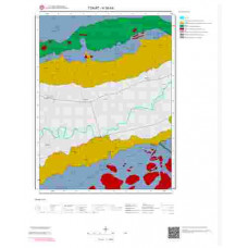H36b4 Paftası 1/25.000 Ölçekli Vektör Jeoloji Haritası