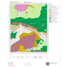 H37c3 Paftası 1/25.000 Ölçekli Vektör Jeoloji Haritası